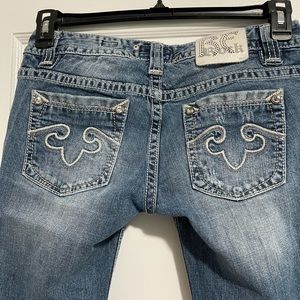Skinny EXPRESS RE ROCK Low Rise Jeans With rhinestones accents